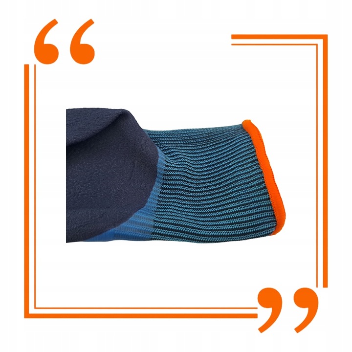 12 PAR Rękawice Robocze Wodoodporne Ochronne BHP Latex Arhem Water Foam 9-L