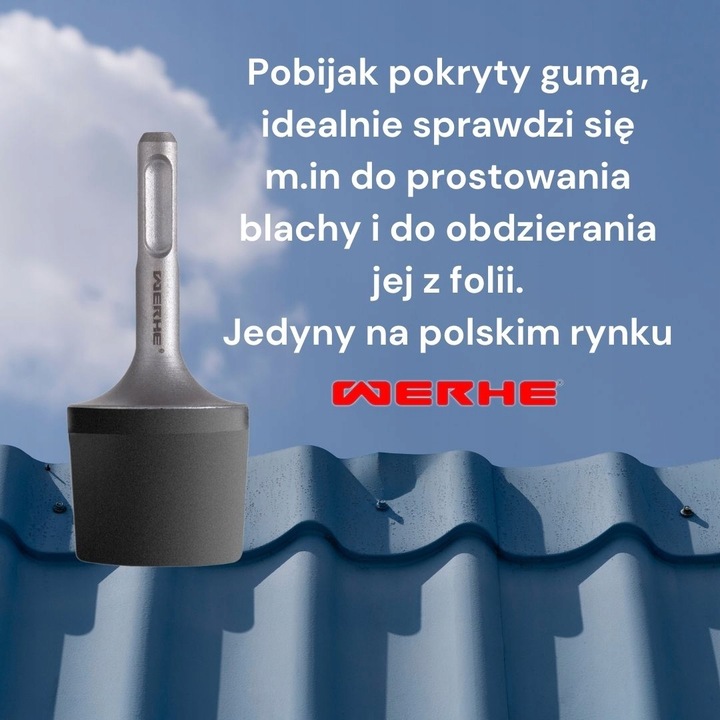 WERHE Pobijak Gumowy Jack Hammer RUBBER
