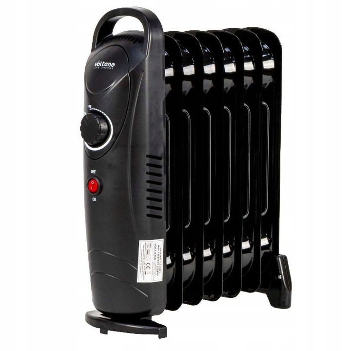 GRZEJNIK ELEKTRYCZNY 700 WATT OLEJOWY 7 ŻEBEREK TERMOSTAT ŻEBERKOWY OLEJAK