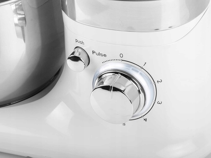 PLANETARNY mikser Robot kuchenny 600W misa RVS 4L 3 mieszadła 6 prędkości