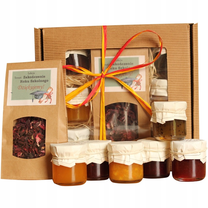 Prezent dla nauczyciela na zakończenie roku szkolnego przedszkola kosz box