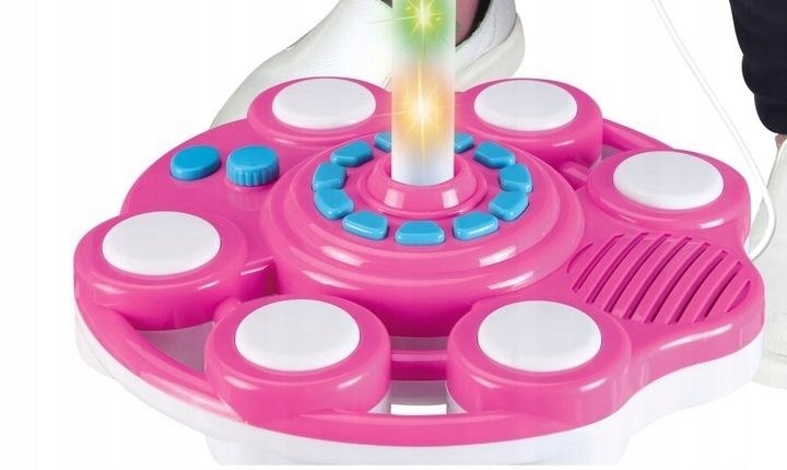 MIKROFON STOJĄCY DLA DZIECI ZE STATYWEM KARAOKE MP3 GŁOŚNIK