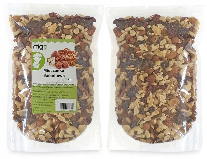MIESZANKA Bakaliowa - MIX bakalii - MIGOgroup