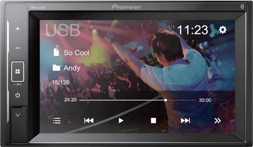 PIONEER DMH-A240BT RADIO SAMOCHODOWE USB BT iPhone