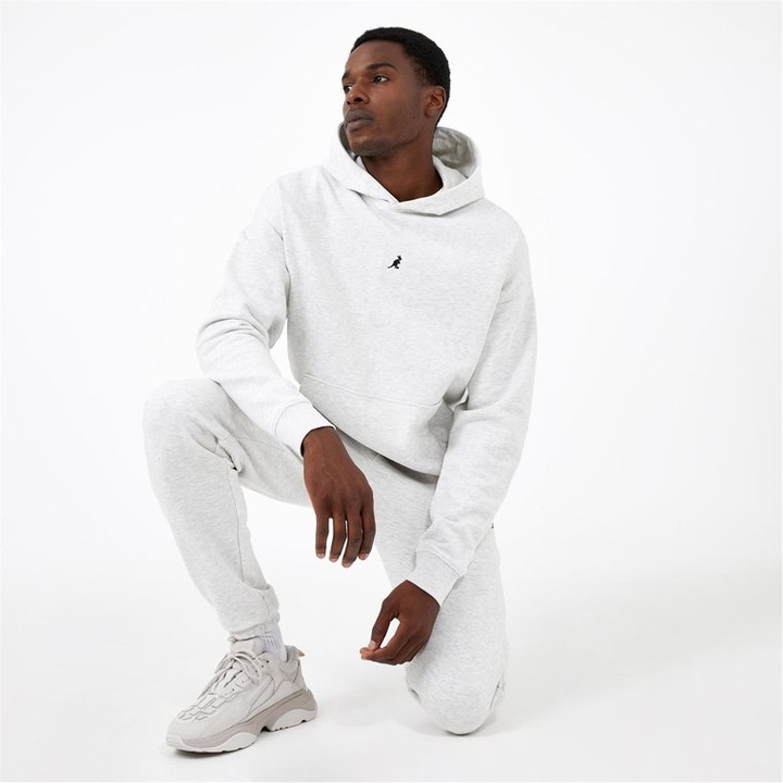 dres KANGOL spodnie dresowe + bluza z kapturem r L