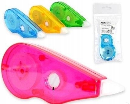 10x Korektor w taśmie ENWORD 5mmx8m mix