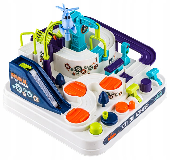 INTERAKTYWNY Tor Przeszkód PARKING SAMOCHODOWY Zabawka Logiczna Autka