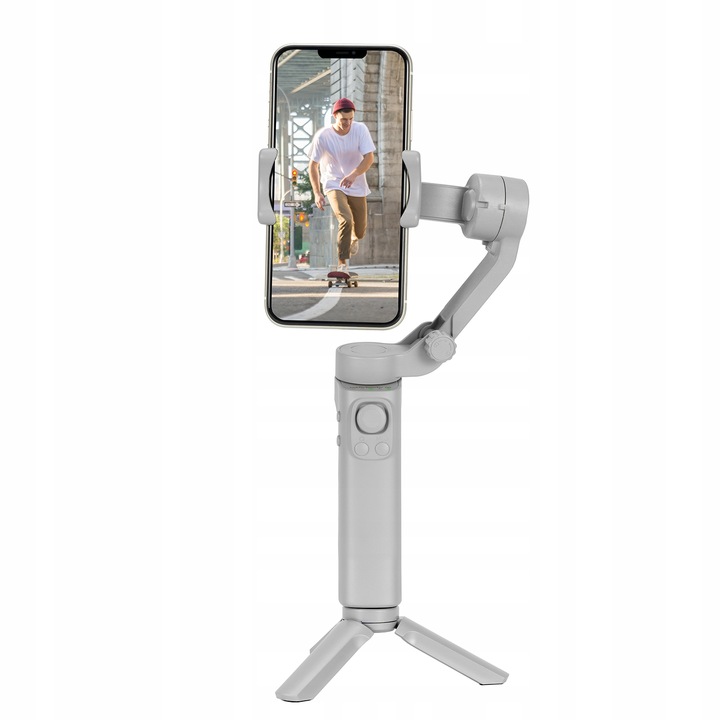 GIMBAL STABILIZATOR 3-OSIOWY RĘCZNY UCHWYT DO TELEFONU SMARTFONA APLIKACJA