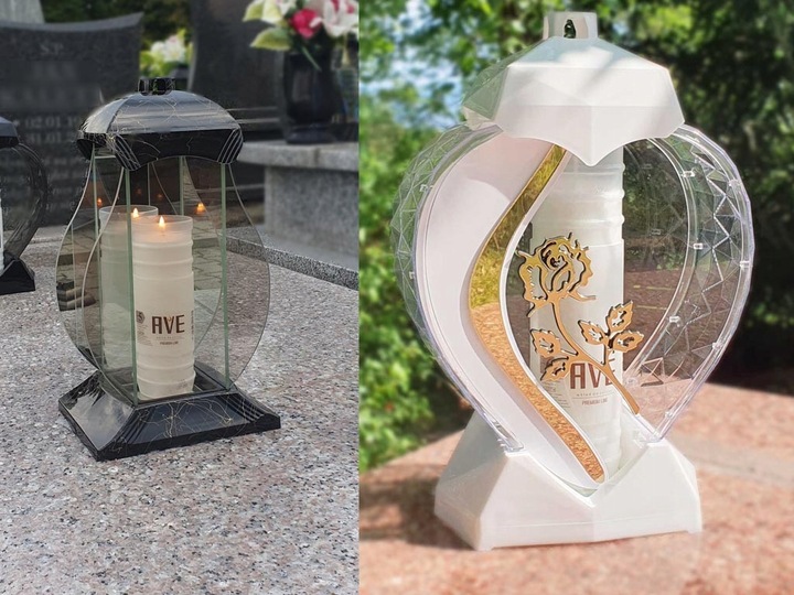 ZESTAW WKŁADÓW WKŁADY DO ZNICZY PARAFINOWE PREMIUM AVE 5 ZGRZEWKA 28 SZT