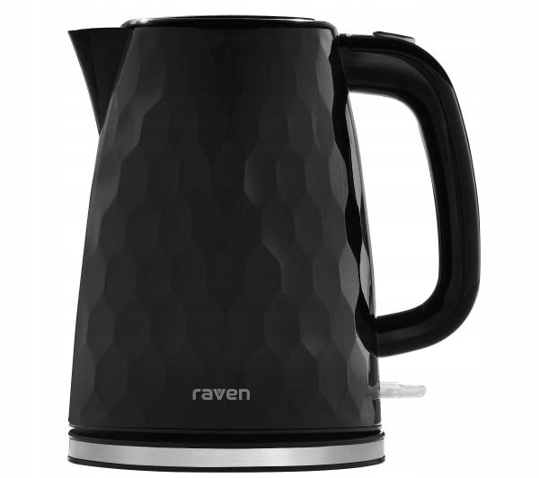 Czajnik elektryczny RAVEN EC025C 2200W 1.7 Litra Czarny