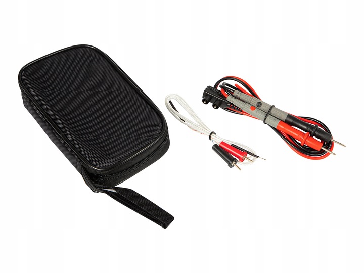 SMART MULTIMETR MIERNIK CYFROWY PRĄDU ZESTAW LCD LATARKA ELEKTRYCZNY NCV