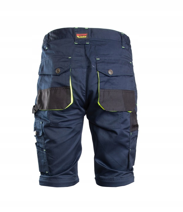 SPODNIE robocze do pasa ODPINANE NOGAWKI 54 Męskie