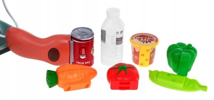 Interaktywna Kasa Fiskalna Dla Dzieci Zabawa w Sklep Koszyk Kalkulator