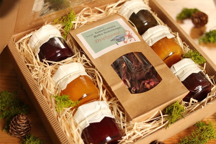 Prezent dla nauczyciela na zakończenie roku szkolnego przedszkola kosz box