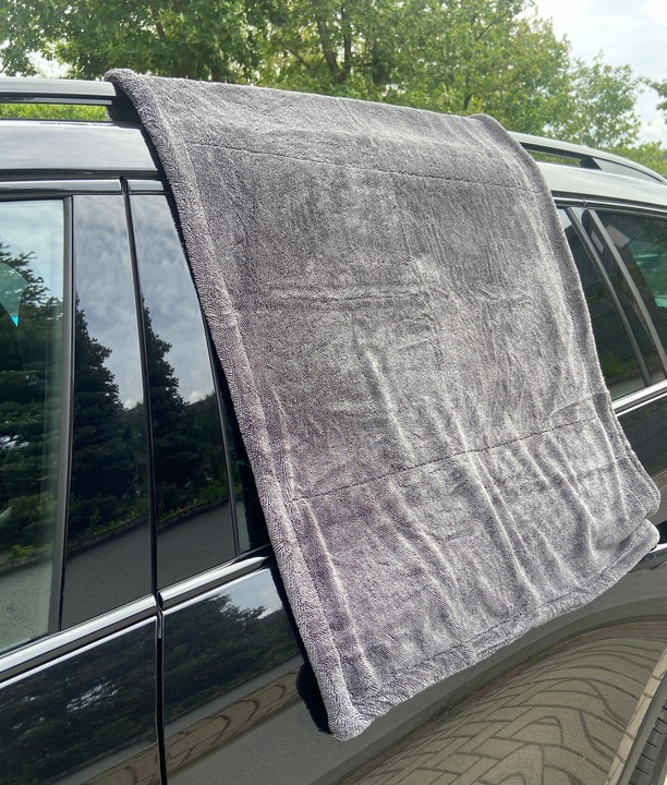 Orca duży gruby ręcznik z mikrofibry do osuszania auta samochodu 1200gsm XL