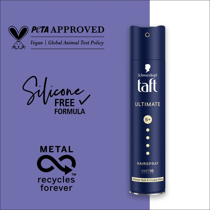 Taft Ultimate Lakier do Włosów Zestaw 3x250ml