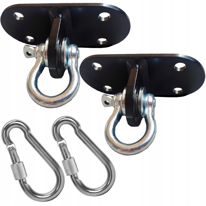 Uchwyt sufitowy z ŁOŻYSKIEM i szeklą 180st Detal2M