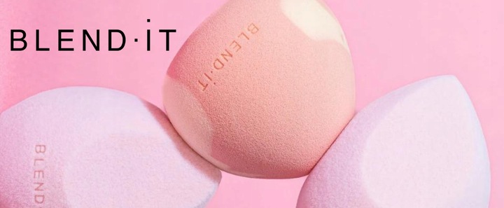 BLEND IT Sponge MARBLE SLIM VIOLET SUN BLEND IT Gąbka do makijażu