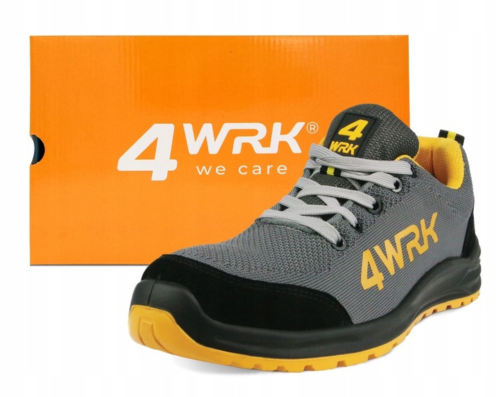 LEKKIE PÓŁBUTY ROBOCZE buty SPORTOWE ODDYCHAJĄCE adidasy Z PODNOSKIEM 41