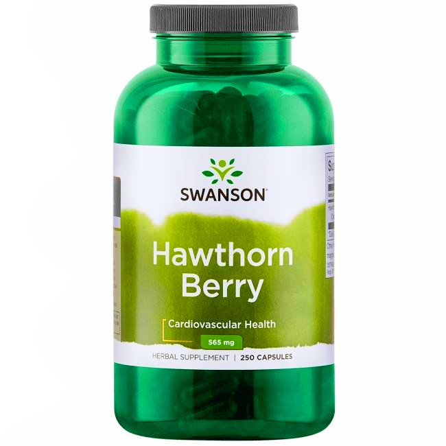 SWANSON GŁÓG OWOCE 250 kap KRĄŻENIE ciśnienie