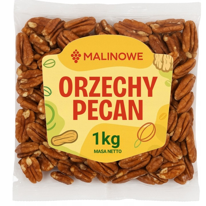ORZECHY PECAN 1kg PEKAN DOSKONAŁE ŚWIEŻE JAKOŚĆ PREMIUM