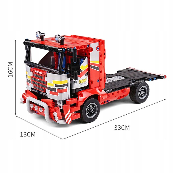 Klocki Technic Zdalnie Sterowana CIĘŻARÓWKA na PILOTA 577 el RC Aplikacja