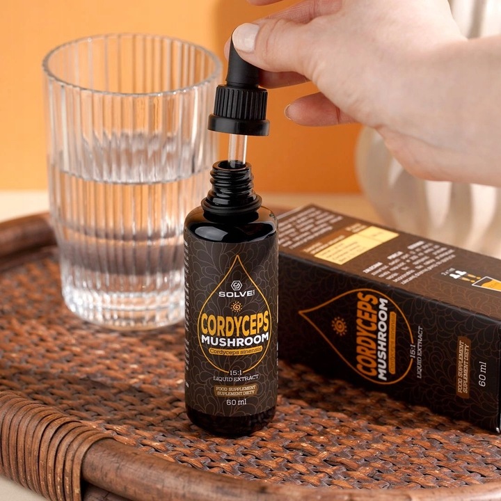 Cordyceps (Cordyceps sinensis) w kroplach 60ML