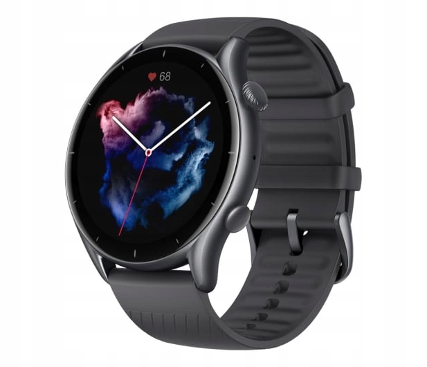 Smartwatch Huami Amazfit GTR 3 Thunder Black 5 ATM AMOLED SpO2