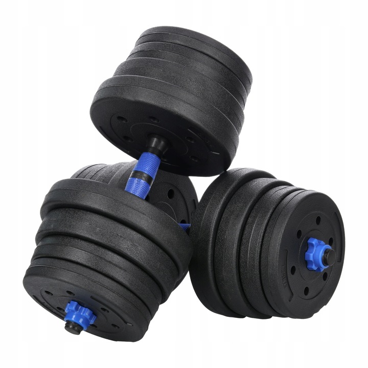 ZESTAW REGULOWANYCH HANTLI + SZTANGA = 30KG