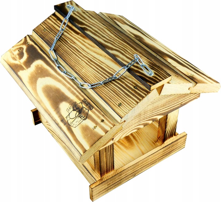 Karmnik dla ptaków domek budka drewniany