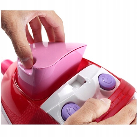 ODKURZACZ RĘCZNY INTERAKTYWNY XXL FUNKCJA SSANIA DŹWIĘK RÓŻOWY WOOPIE