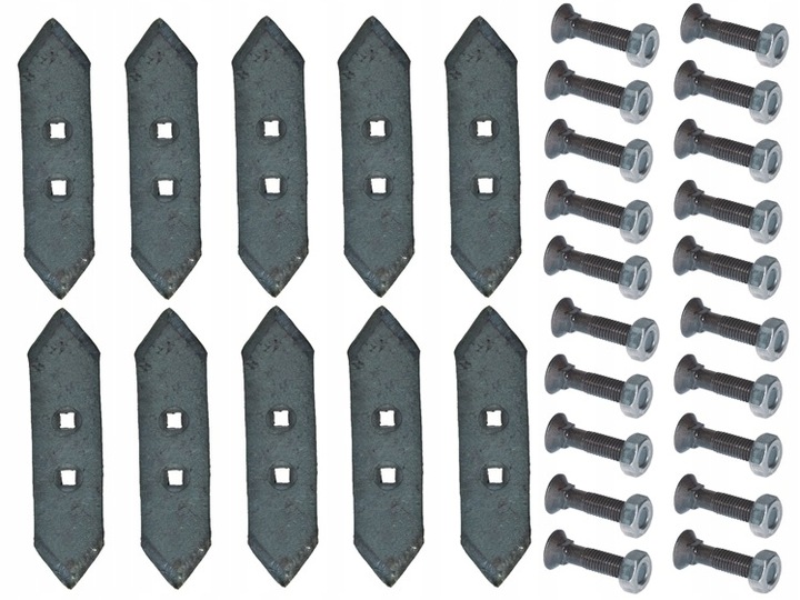 REDLICZKA 2-OTWOROWA STALKA NAKŁADKA KULTYWATORA KULTYWATOR + ŚRUBY