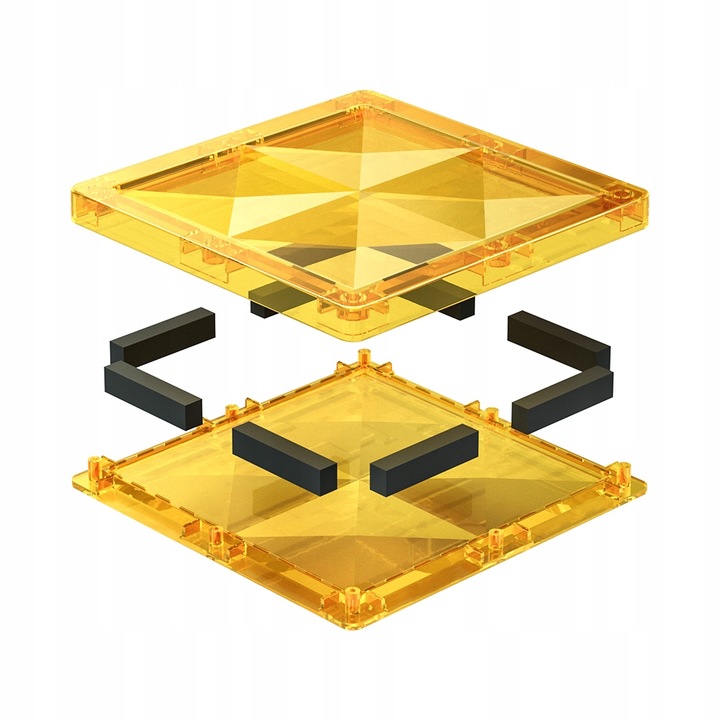 Klocki magnetyczne dla dzieci duże edukacyjne zestaw konstrukcyjny 100 el