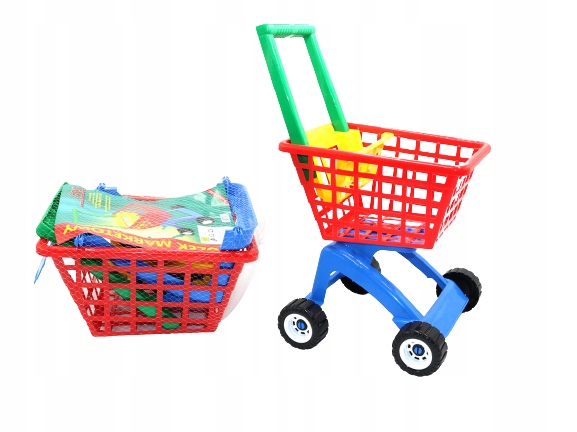 Wózek Marketowy Koszyk Na Zakupy dla Dzieci