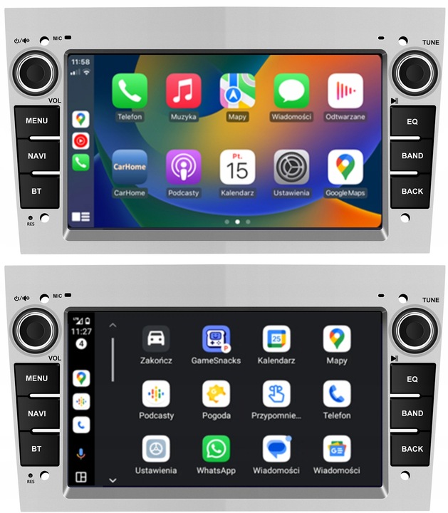 RADIO do OPEL VECTRA C ZAFIRA ASTRA H VIVARO MERIVA SIGNUM ANDROID CARPLAY