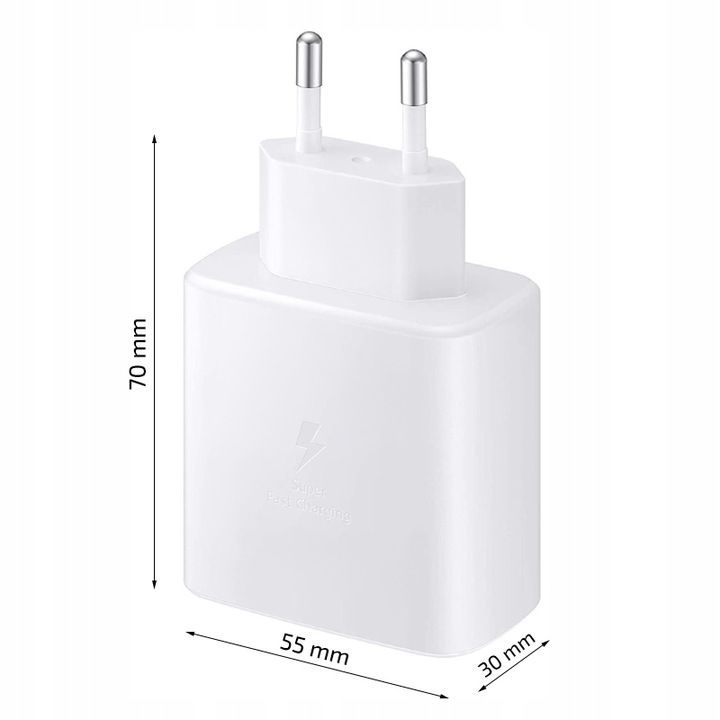 ŁADOWARKA KOSTKA 45W KABEL USB C do SAMSUNG GALAXY