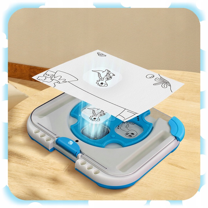 TABLICA Do Rysowania Podświetlana PULPIT LED Tablet Rzutnik SZABLONY MAZAKI