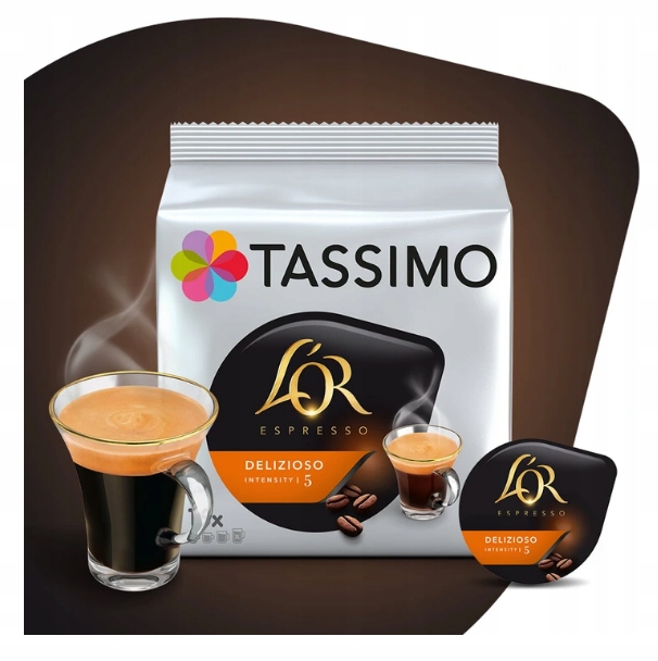 Kapsułki TASSIMO Jacobs LOR Espresso Delizioso 16