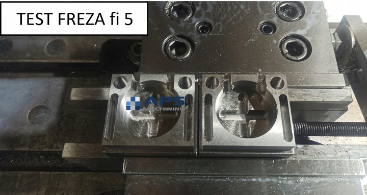 FREZ WĘGLIKOWY VHM MTS fi 10mm 55 HRC 4pióra TEST
