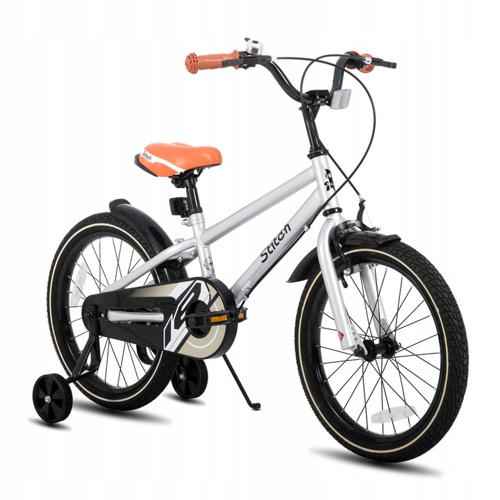 STITCH 18-calowy rower dla dzieci w wieku 5-9 lat Koło treningowe Podwójne