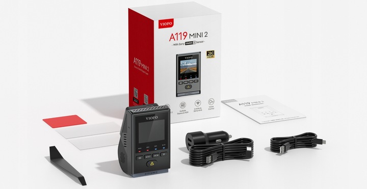 KAMERA REJESTRATOR VIOFO A119 MINI 2 GPS WIFI QHD
