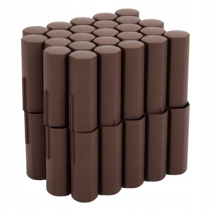 Palisada Ogrodowa Paliki Brąz 16,2 m Border Płotek