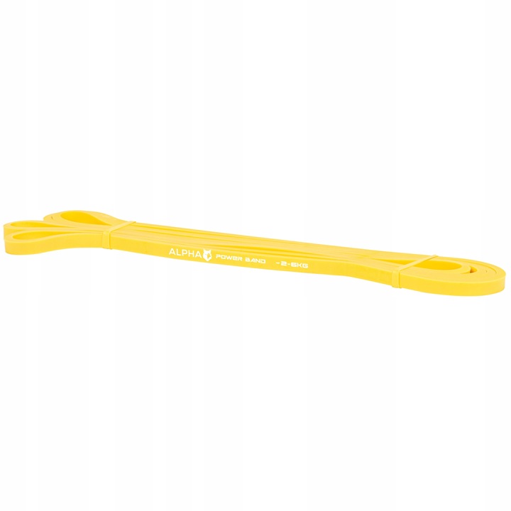 Zestaw 4 Gum Oporowych do Ćwiczeń z Uchwytem Gratis - Power Band ALPHA