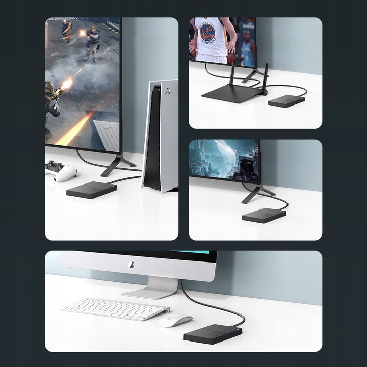 UGREEN OBUDOWA KIESZEŃ NA DYSK 2,5 HDD SSD 5Gbps ZE ZŁĄCZEM USB 3.2 Gen 1