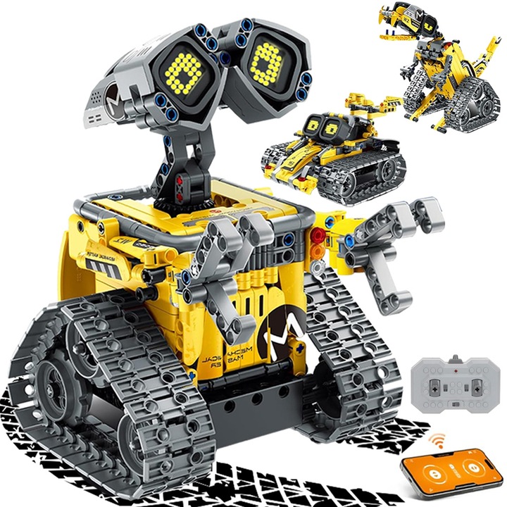 ROBOT PROGRAMOWALNY STEROWANY INTERAKTYWNY KONSTRUKCYJNY APP I PILOT 3W1