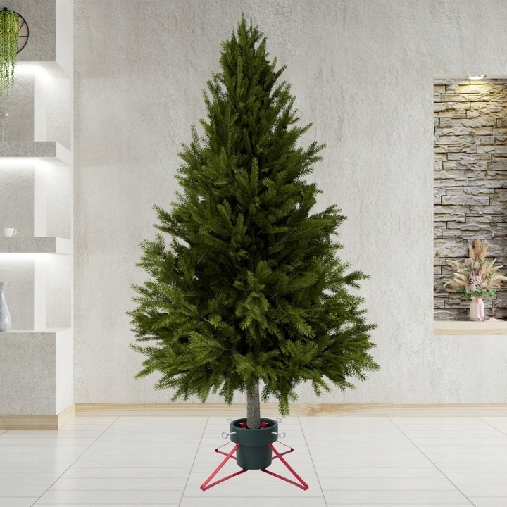 Stojak na choinkę DUŻY POJEMNIK NA WODĘ podstawka pod drzewko 2,5m STABILNY