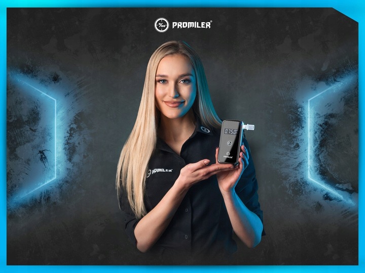 Alkomat PROMILER AL7010 darmowy serwis 24 m-ce