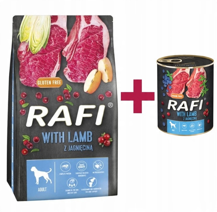 Rafi karma sucha jagnięcina 10 kg