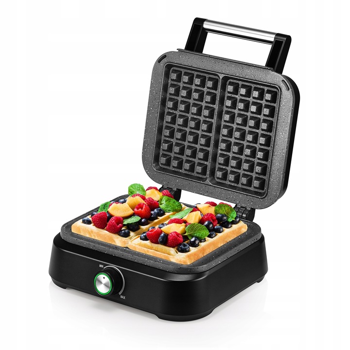 NOWA Gofrownica 2200W CHRUPIĄCE GOFRY MOCNA SOLIDNA Profesjonalna