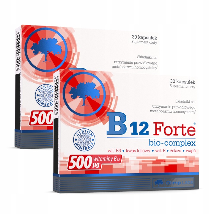 OLIMP B12 FORTE BIO-COMPLEX 2x30kaps WITAMINY B